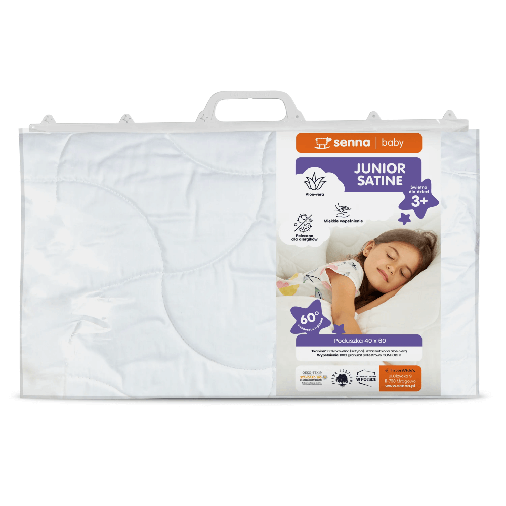 Poduszka Junior 40x60 SATINE Inter-Widex